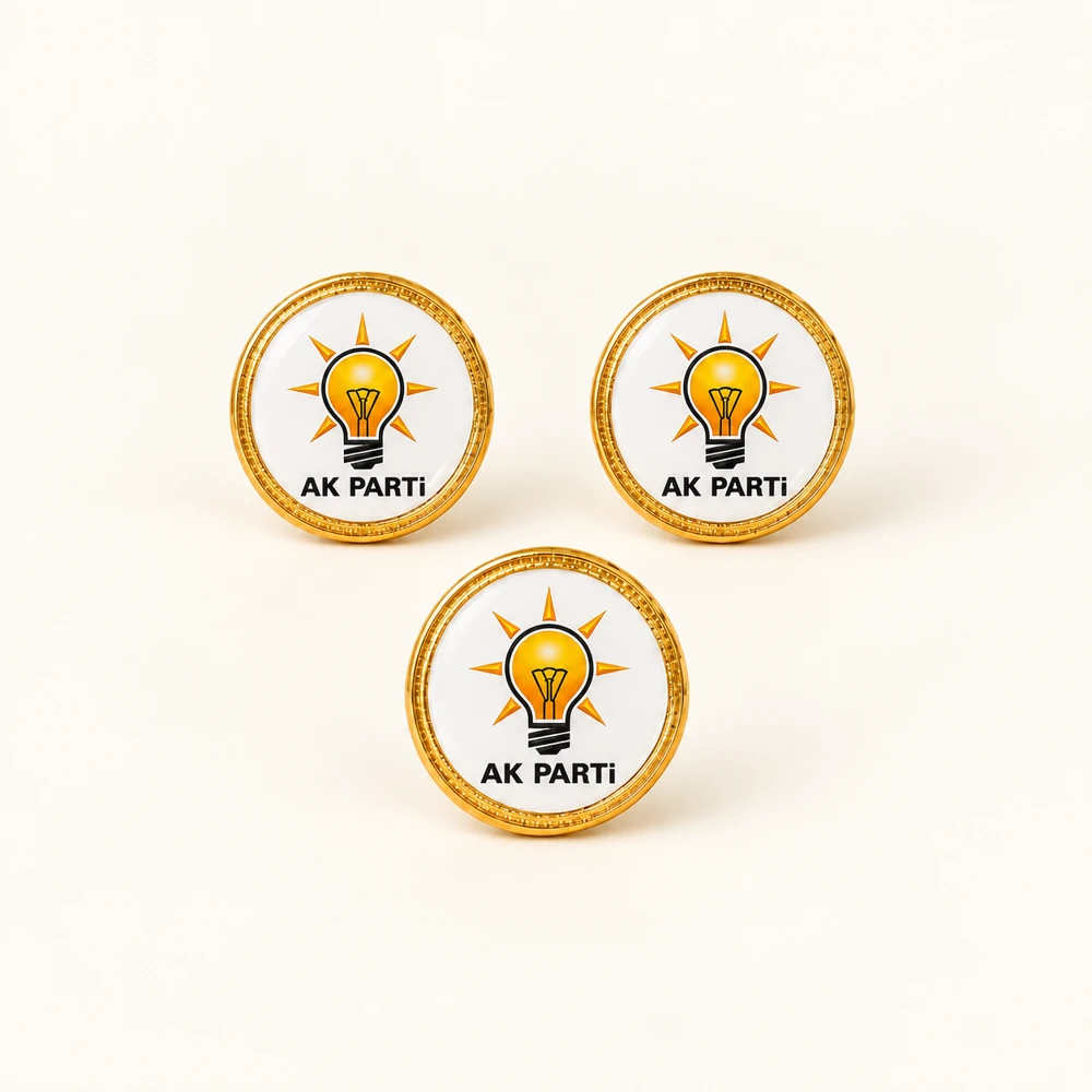 AK Parti Oval Rozeti ürün fotoğrafı