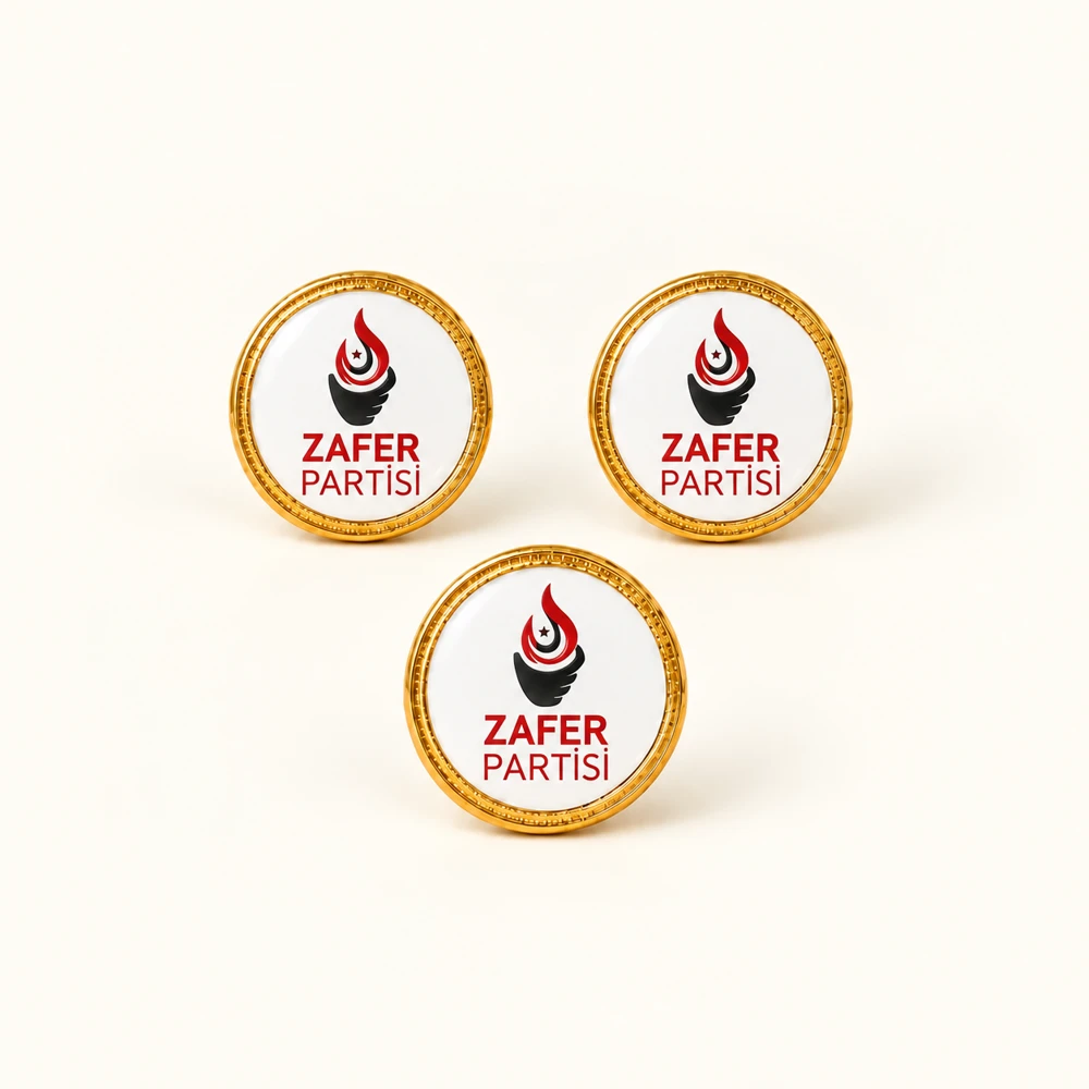 Zafer Partisi Oval Rozeti ürün fotoğrafı